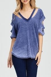  Cutout Burnout Tee