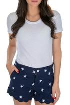  Star Scallop Shorts