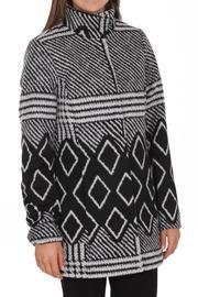  Black Grey Coat