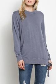  Side Eyelet Top