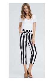  Striped Capri Pants