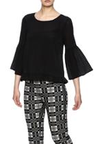  Nete Ruffle Hem Top