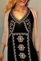  Dress With Embroidery