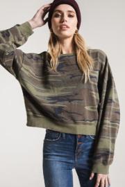  Oversized Camo Fleece