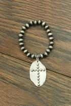  Cross Navajo-pearl Stretch-bracelet