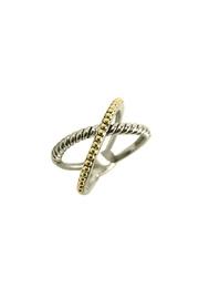  Crossover 2-tone Ring
