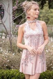  Halter-neck Knit Dress