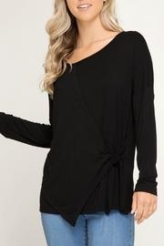  Long Sleeve Knit-top