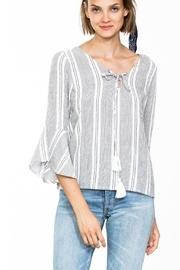  Ruffle Tassel Top
