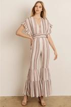  Vertical Stripe Jumpsuit