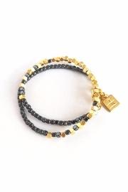  Sahara Bracelet- Gold & Gray