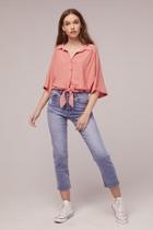  Pearl Tie Top