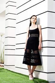  Lace Grid Dress
