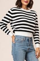  Long-sleeve Striped Top
