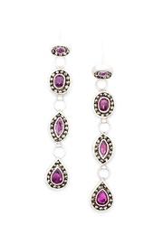  Ruby Statement Earrings