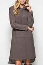  Hoodie Sweatshirt Dress
