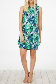  Palmtree Print Dress