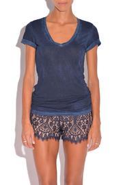  V-neck Tee Navy
