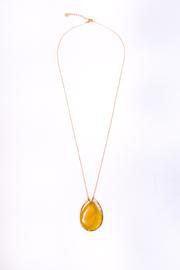  Yellow Stone Necklace