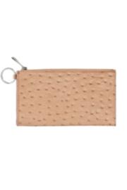  Mocha Ostrich Big Ossential Wallet