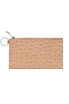  Mocha Ostrich Big Ossential Wallet