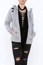  Zip-up Hooded Jacket