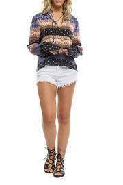  Navajo Woven Top