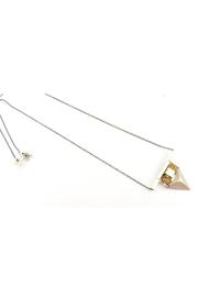  Vina Necklace-silver & Marble