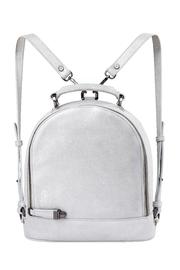  Shiny Leather Backpack