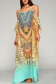  Cold Shoulder Caftan
