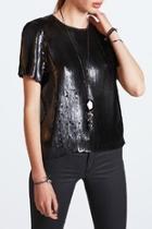  Matte Sequin Blouse