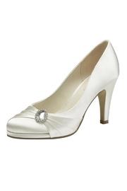 Strawberry Ivory Satin Heel