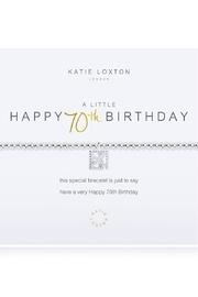 70th Birthday Bracelet