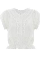  Feminine Lace Cap-sleeve