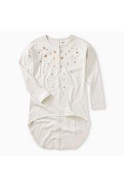  Star Henley Hi-lo Top