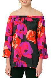 Black Poppy Blouse