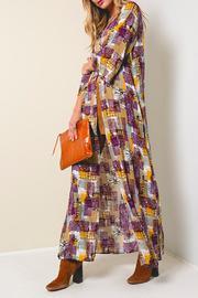  Long Print Duster