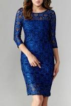  Royal Blue Affair Dress