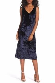  Blue Velvet Midi Dress