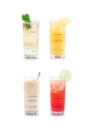  Tall Bartending Glasses
