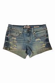  Destroyed Denim Shorts