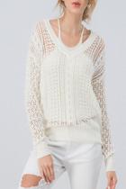  In Deep Fishnet Sweater