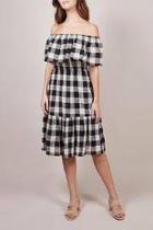  Checkered Adelaine Dress