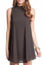  Sleeveless High Neck Dress