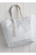  Tote Bag With Tassel-beige Leather Tassel