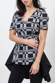 Black Mod Ankara Top
