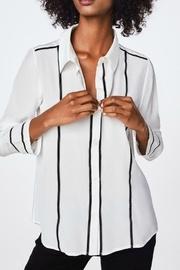 Picot Boyfriend Blouse