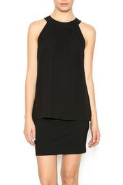  Sleeveless Black Top