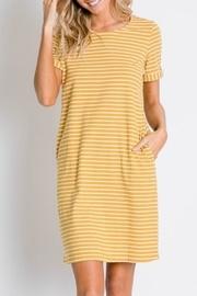 Button Back Tee-dress