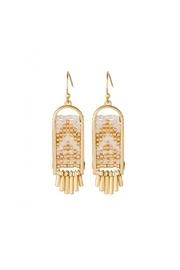 Wooven Beaded Earrings